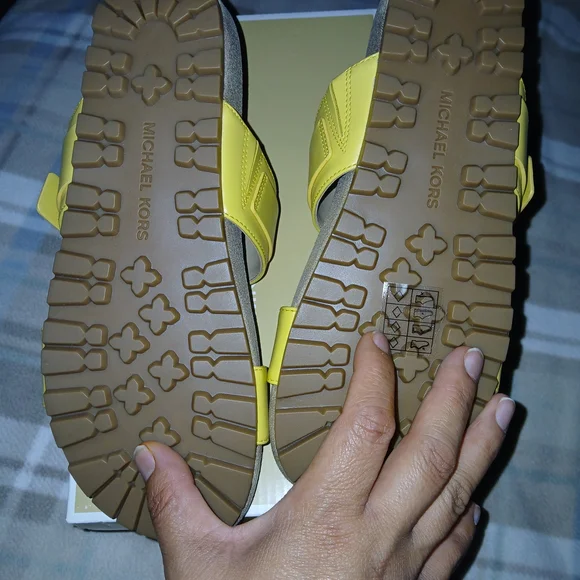 Michael Kors Yellow Women's Sandals - Picture 6 of 6